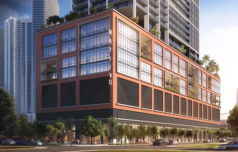 Natiivo Miami — short-term rental building at 159 NE 6th St, Miami managed by BestStay Florida
